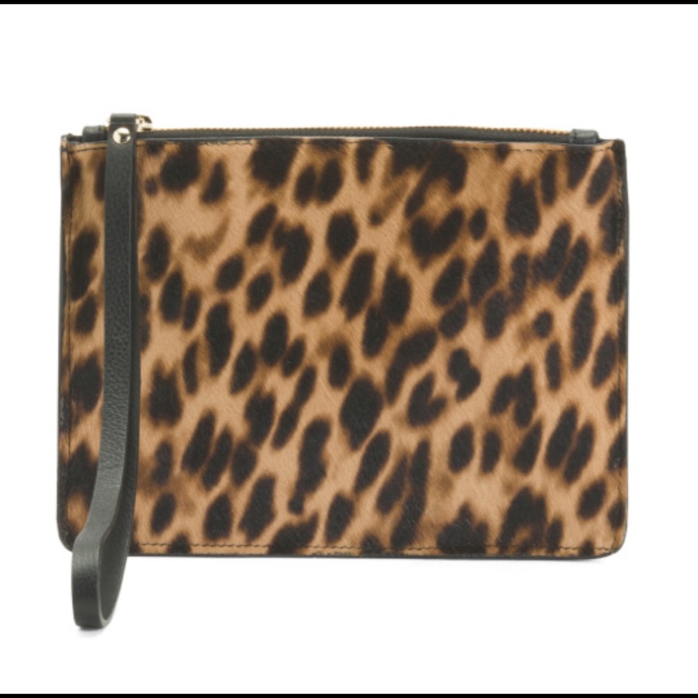 Genuine Leather small wristlet.